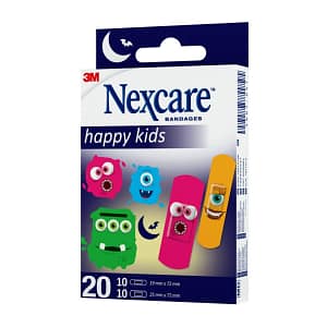 Nexcare Happy Kids Plasters Monsters 20s