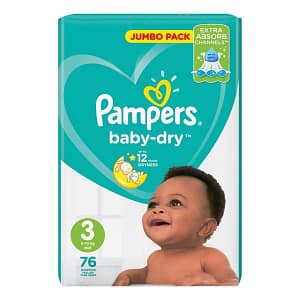Pampers Active Baby-dry Jumbo Pack