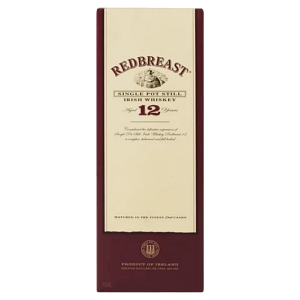 Redbreast 12 Year Old Irish Whiskey Bottle 750ml