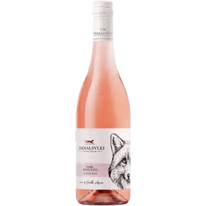 Jakkalsvlei Moscato Rosé Wine Bottle 750ml