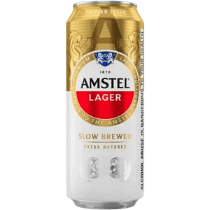 Amstel Lager Beer Can 500ml