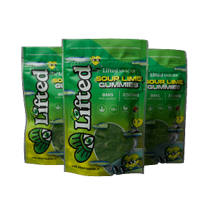 SOUR LIME GUMMIES 250 MG