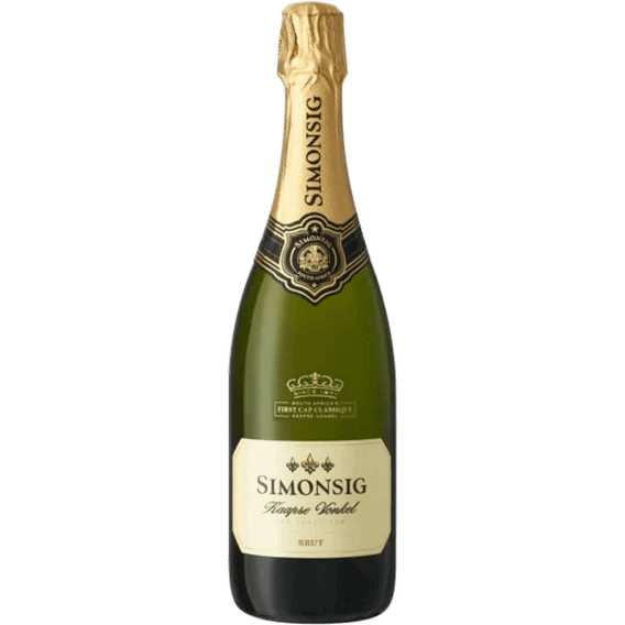 Simonsig Kaapse Vonkel Brut Cap Classique Bottle 750ml