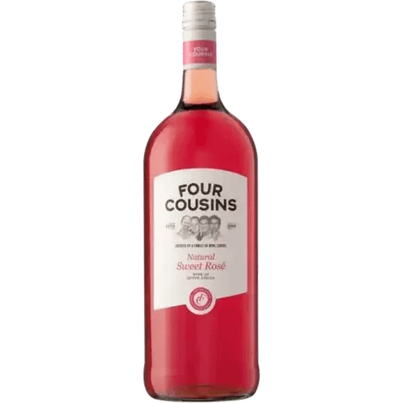 Four Cousins Natural Sweet Rosé Wine Bottle 1.5L R109