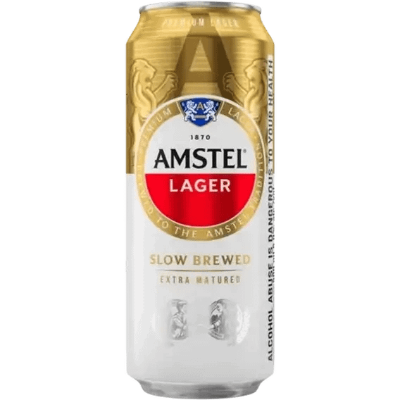 Amstel Lager Beer Can 500ml