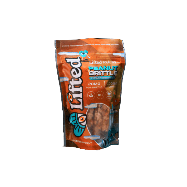 PEANUT BRITTLE 5PCS 100 MG